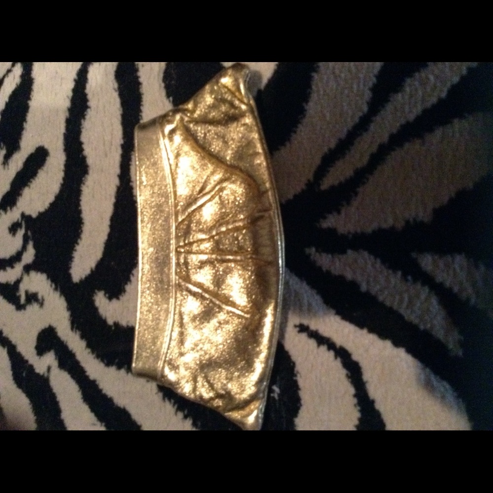 Gold Lauren Merkin Clutch
